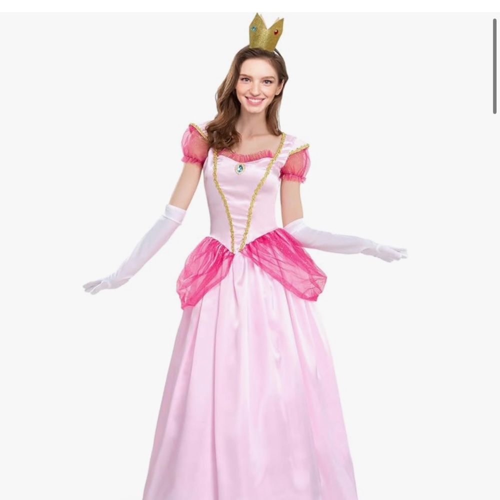 Princess peach adult Halloween costume